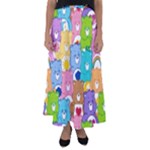 Care Bears, Adorable, Art Flared Maxi Skirt