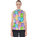 Care Bears, Adorable, Art Mock Neck Shell Top