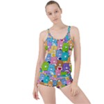 Care Bears, Adorable, Art Boyleg Tankini Set 