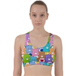 Care Bears, Adorable, Art Back Weave Sports Bra