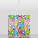 Care Bears, Adorable, Art Full Print Rope Handle Tote (Large)