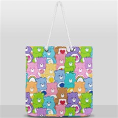 Full Print Rope Handle Tote (Large) 