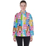 Care Bears, Adorable, Art Women s High Neck Windbreaker