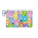 Care Bears, Adorable, Art Canvas Cosmetic Bag (Medium)