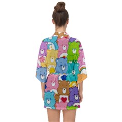 Half Sleeve Chiffon Kimono 