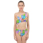 Care Bears, Adorable, Art Spliced Up Two Piece Swimsuit