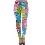 Care Bears, Adorable, Art Lightweight Velour Leggings