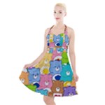 Care Bears, Adorable, Art Halter Party Swing Dress 