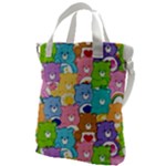 Care Bears, Adorable, Art Canvas Messenger Bag