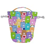 Care Bears, Adorable, Art Drawstring Bucket Bag