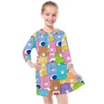 Care Bears, Adorable, Art Kids  Quarter Sleeve Shirt Dress