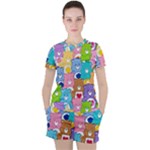 Care Bears, Adorable, Art Women s T-Shirt and Shorts Set