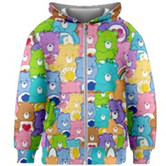 Kids  Zipper Hoodie Without Drawstring 