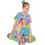 Care Bears, Adorable, Art Kids  Short Sleeve Shirt Dress