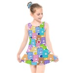 Care Bears, Adorable, Art Kids  Skater Dress Swimsuit