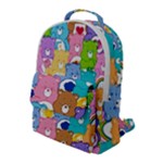 Care Bears, Adorable, Art Flap Pocket Backpack (Large)