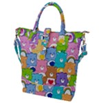 Care Bears, Adorable, Art Buckle Top Tote Bag