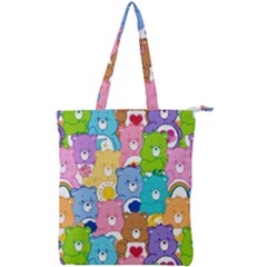 Double Zip Up Tote Bag 