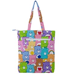 Double Zip Up Tote Bag 