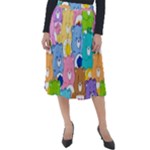 Care Bears, Adorable, Art Classic Velour Midi Skirt 