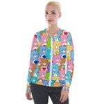 Care Bears, Adorable, Art Velvet Zip Up Jacket