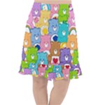 Care Bears, Adorable, Art Fishtail Chiffon Skirt