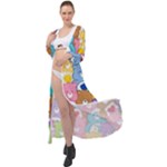 Care Bears, Adorable, Art Maxi Chiffon Beach Wrap