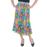 Care Bears, Adorable, Art Midi Mermaid Skirt