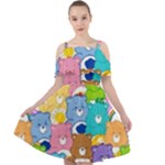 Care Bears, Adorable, Art Cut Out Shoulders Dress