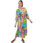 Care Bears, Adorable, Art Grecian Style  Maxi Dress