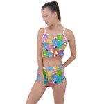 Care Bears, Adorable, Art Summer Cropped Co-Ord Set