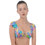 Care Bears, Adorable, Art Cap Sleeve Ring Bikini Top