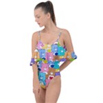 Care Bears, Adorable, Art Drape Piece Swimsuit