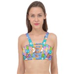 Care Bears, Adorable, Art Cage Up Bikini Top