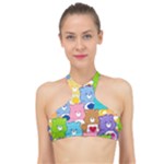 Care Bears, Adorable, Art High Neck Bikini Top