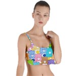 Care Bears, Adorable, Art Layered Top Bikini Top 