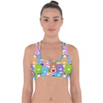 Care Bears, Adorable, Art Cross Back Hipster Bikini Top 