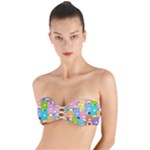 Care Bears, Adorable, Art Twist Bandeau Bikini Top