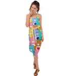 Care Bears, Adorable, Art Waist Tie Cover Up Chiffon Dress