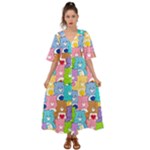 Care Bears, Adorable, Art Kimono Sleeve Boho Dress