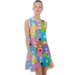 Care Bears, Adorable, Art Frill Swing Dress