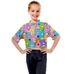 Care Bears, Adorable, Art Kids Mock Neck T-Shirt