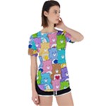 Care Bears, Adorable, Art Perpetual Short Sleeve T-Shirt