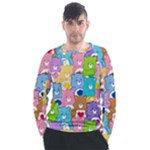 Care Bears, Adorable, Art Men s Long Sleeve Raglan T-Shirt