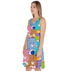 Knee Length Skater Dress With Pockets 