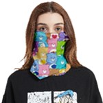 Care Bears, Adorable, Art Face Covering Bandana (Two Sides)