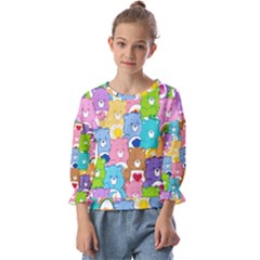 Kids  Cuff Sleeve Top 