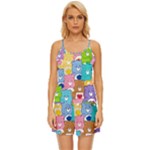 Care Bears, Adorable, Art Satin Pajama Short Set