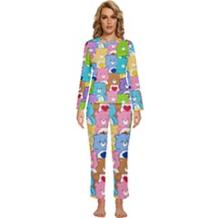 Womens  Long Sleeve Lightweight Pajamas Set 