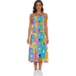 Care Bears, Adorable, Art Sleeveless Shoulder Straps Boho Dress